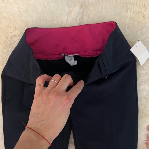 NWT - Womens Navy Slim Office Pants - Picture 3 of 3